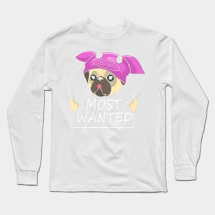 Best Novelty Gift Idea with Quote for Pug Lovers Long Sleeve T-Shirt